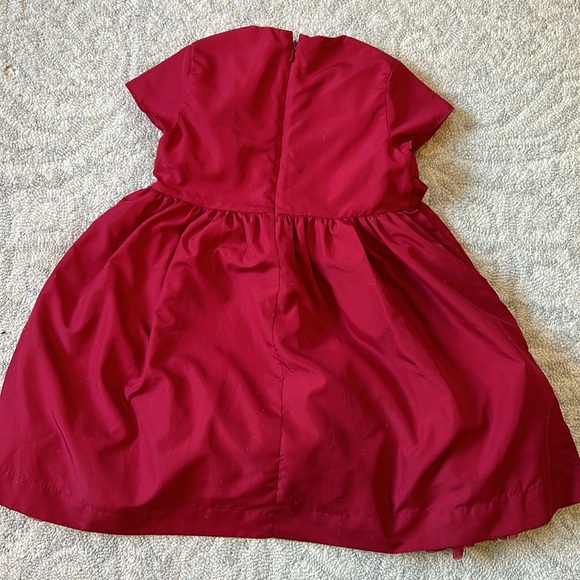 Toddler GAP Red Christmas Dress Size 5 - Picture 4 of 4
